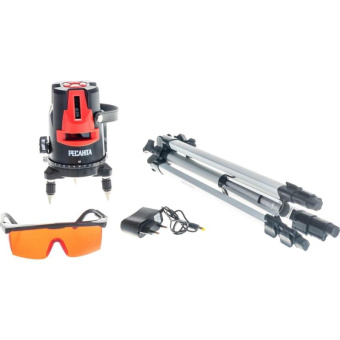 Лазерный нивелир Ресанта ПЛ-3ШК от магазина РЭССИ