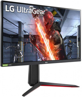 Монитор LG 27" UltraGear 27GN650-B черный/красный IPS LED 1ms 16:9 HDMI матовая HAS Piv 1000:1 350cd 178гр/178гр 1920x1080 G-Sync DP FHD 7.2кг от магазина РЭССИ