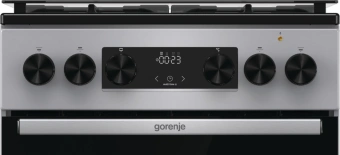 Плита Комбинированная Gorenje GK5C41SF серый (стеклянная крышка) реш.чугун от магазина РЭССИ