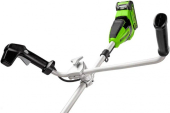 Триммер электрический Greenworks GD40BCB аккум. разбор.штан. реж.эл.:леска/нож от магазина РЭССИ