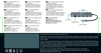 Разветвитель USB 3.0 D-Link DUB-2334 4порт. черный (DUB-2334/A1A) от магазина РЭССИ