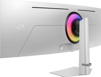 Монитор Samsung 49" Odyssey OLED G9 S49CG930SI серебристый OLED LED 32:9 HDMI M/M матовая HAS 250cd 178гр/178гр 5120x1440 240Hz FreeSync Premium Pro DP 2K USB 12.6кг от магазина РЭССИ