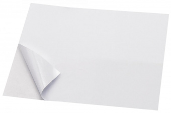 Этикетки Buro A4 210x297мм 1шт на листе/100л./белый матовое самоклей. универсальная от магазина РЭССИ