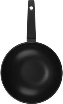 Сковорода ВОК (WOK) Rondell Carbon RDA-1702 круглая 28см покрытие: антипригарное ручка несъемная (без крышки) черный от магазина РЭССИ