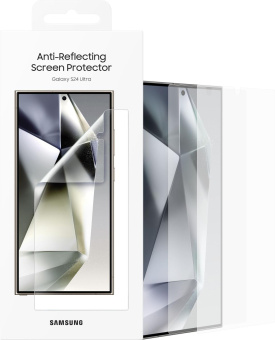 Защитная пленка для экрана Samsung прозрачный для Samsung Galaxy S24 Ultra прозрачная 2шт. (EF-US928CTEGRU) от магазина РЭССИ