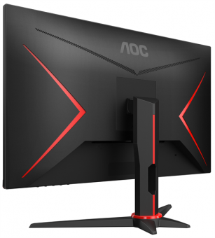 Монитор AOC 23.8" Gaming 24G2SAE черный/красный VA LED 1ms 16:9 HDMI M/M матовая 350cd 178гр/178гр 1920x1080 165Hz FreeSync Premium VGA DP FHD 5.6кг от магазина РЭССИ
