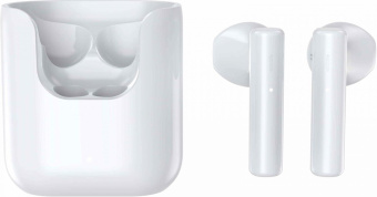 Гарнитура вкладыши QCY T12 белый беспроводные bluetooth в ушной раковине от магазина РЭССИ