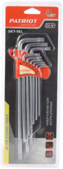 Набор ключей Patriot SKТ-9EL Torx 9 предметов от магазина РЭССИ