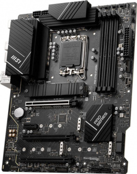 Материнская плата MSI PRO Z790-P DDR4 Soc-1700 Intel Z790 4xDDR4 ATX AC`97 8ch(7.1) 2.5Gg RAID+HDMI+DP от магазина РЭССИ