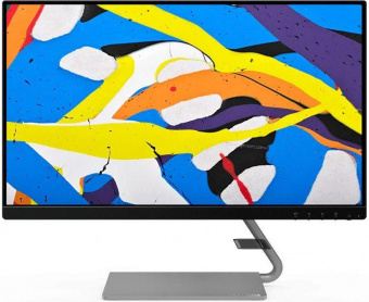 Монитор Lenovo 23.8" Q24i-1L темно-серый IPS LED 4ms 16:9 HDMI M/M 250cd 178гр/178гр 1920x1080 D-Sub FHD 4.5кг от магазина РЭССИ
