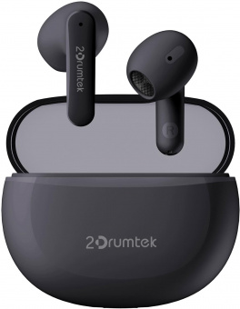 Гарнитура вкладыши A4Tech 2Drumtek B20 TWS пеп.серый/черный беспроводные bluetooth в ушной раковине (B20 ASH GREY) от магазина РЭССИ