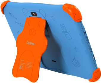 Планшет Digma Kids A8 SC9863A (1.6) 8C RAM2Gb ROM32Gb 8" IPS 1280x800 4G 1Sim Android 11.0 Go синий 2Mpix 0.3Mpix BT WiFi microSD 512Gb 3000mAh от магазина РЭССИ
