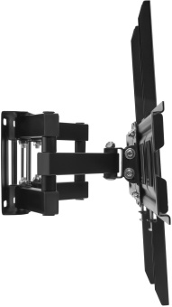 Кронштейн для телевизора Buro MF3 черный 32"-70" макс.40кг настенный поворотно-выдвижной и наклонный от магазина РЭССИ