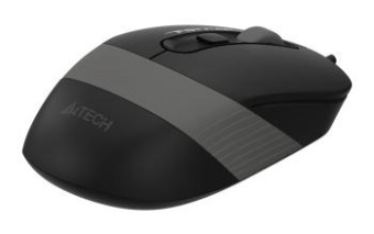 Мышь A4Tech Fstyler FM10 черный/серый оптическая (1600dpi) USB (4but) от магазина РЭССИ