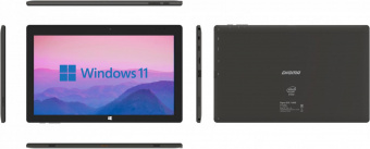 Планшет Digma EVE 1490D Celeron N4000 (1.1) 2C RAM4Gb ROM64Gb 11.6" IPS 1366x768 Windows 11 черный 2Mpix BT WiFi Touch microSD 128Gb mHDMI 4000mAh от магазина РЭССИ