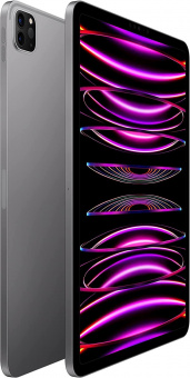 Планшет Apple iPad Pro 2022 A2759 M2 8C RAM8Gb ROM256Gb 11" IPS 2388x1668 iOS серый космос 12Mpix 12Mpix BT WiFi Touch 10hr от магазина РЭССИ