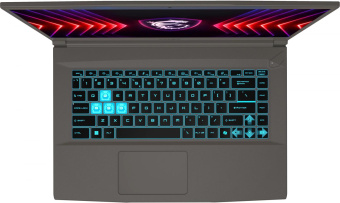 Ноутбук MSI Thin 15 B12VE-2075XRU Core i5 12450H 16Gb SSD1Tb NVIDIA GeForce RTX4050 6Gb 15.6" IPS FHD (1920x1080) noOS grey space WiFi BT Cam (9S7-16R831-2075) от магазина РЭССИ
