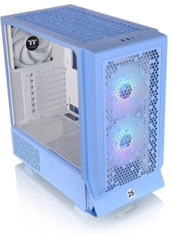 Корпус Thermaltake Ceres 330 TG ARGB Hydrangea голубой без БП ATX 7x120mm 2x140mm 2xUSB3.0 audio bott PSU от магазина РЭССИ