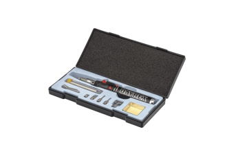 Газовый паяльник с набором насадок DAYREX-22 от магазина РЭССИ