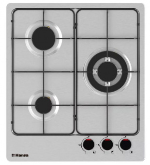 Газовая варочная поверхность Hansa BHGI41115 нержавеющая сталь от магазина РЭССИ