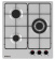 Газовая варочная поверхность Hansa BHGI41115 нержавеющая сталь от магазина РЭССИ
