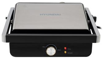 Электрогриль Hyundai HYG-1043 1800Вт черный/черный от магазина РЭССИ