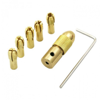 MC317 патрон цанговый  с набором цанг  0.5-3.0mm LISCA от магазина РЭССИ