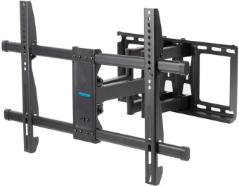 Кронштейн для телевизора Kromax GALACTIC-57 черный 32"-75" макс.60кг настенный поворотно-выдвижной и наклонный от магазина РЭССИ