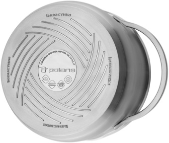 Кастрюля Polaris Solid-20C 3.5л. d=20см (с крышкой) серебристый (15132) от магазина РЭССИ