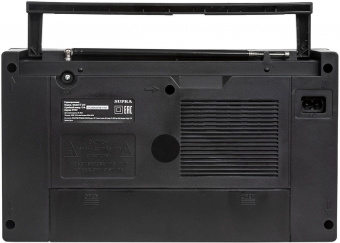 Радиоприемник портативный Supra ST-25U черный USB SD от магазина РЭССИ