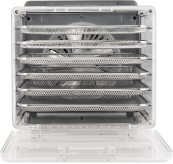 Сушка для фруктов и овощей Hyundai HYFD-8800 12под. 600Вт черный от магазина РЭССИ