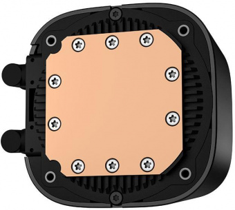 Система водяного охлаждения Deepcool LE500 Soc-AM5/AM4/1151/1200/1700 4-pin 18-33dB Al+Cu 220W 1238gr LED Ret от магазина РЭССИ