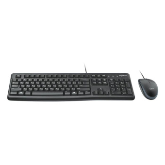 Клавиатура + мышь Logitech MK120 клав:черный мышь:черный/серый USB (920-002589) от магазина РЭССИ