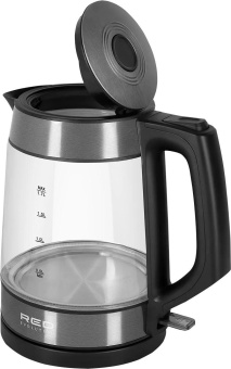 Чайник электрический Red Solution evolution RK-G20 1.7л. 2200Вт черный корпус: нерж.сталь/стекло (RK-G20) от магазина РЭССИ