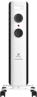 Радиатор масляный Royal Clima LAGGIO NERO ROR-LN7-1500M 1500Вт белый/серый от магазина РЭССИ
