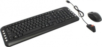Клавиатура + мышь A4Tech V-Track 7200N клав:черный мышь:черный USB беспроводная Multimedia от магазина РЭССИ