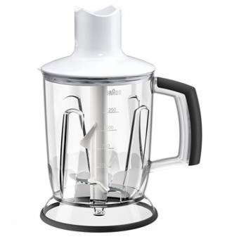 Блендер погружной Braun MQ3045WH Aperitive 700Вт белый/синий от магазина РЭССИ