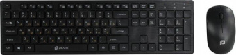 Клавиатура + мышь Оклик 240M клав:черный мышь:черный USB беспроводная slim Multimedia (1091253) от магазина РЭССИ