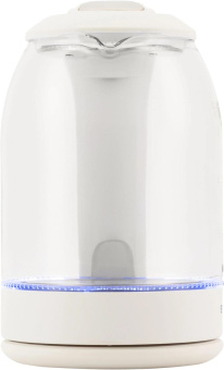 Чайник электрический Starwind SKG1056 1.8л. 2000Вт белый/прозрачный корпус: стекло от магазина РЭССИ