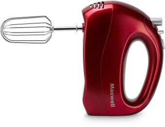 Миксер ручной Maxwell MW-1357 300Вт красный от магазина РЭССИ
