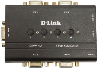 Переключатель D-Link DKVM-4U/C2A от магазина РЭССИ