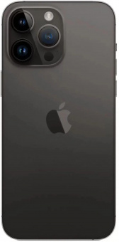 Смартфон Apple A2896 iPhone 14 Pro Max 256Gb 6Gb черный космос моноблок 3G 4G 2Sim 6.7" 1290x2796 iOS 16 48Mpix 802.11 a/b/g/n/ac/ax NFC GPS TouchSc Protect от магазина РЭССИ