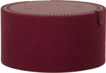 Умная колонка Yandex Станция Мини с часами Алиса красный 10W 1.0 BT 10м (YNDX-00020R) от магазина РЭССИ
