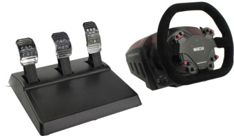 Руль ThrustMaster TS-XW RACER EU VERSION 14кноп. (с педалями) черный/красный от магазина РЭССИ