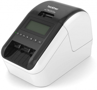 Термопринтер Brother QL820-NWB (для печ.накл.) стационарный серебристый от магазина РЭССИ