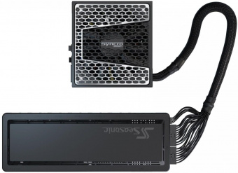 Корпус Seasonic CASE SYNCRO Q704 GOLD черный 750W ATX 4x120mm 7x140mm 2xUSB3.0 audio bott PSU от магазина РЭССИ