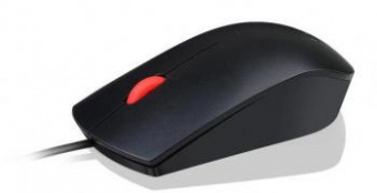 Мышь Lenovo Essential черный оптическая (1600dpi) USB (2but) от магазина РЭССИ