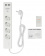 Сетевой фильтр Digma DiPlug Strip 40 дистанц.вкл/выкл белый DIPLUG STRIP 40 от магазина РЭССИ