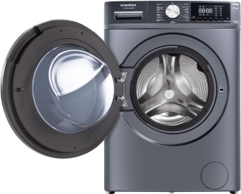 Стиральная машина Maunfeld MFWM1410SB02 класс: A+++ загр.фронтальная макс.:10кг темно-серебристый инвертер от магазина РЭССИ