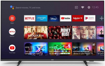 Телевизор LED Philips 55" 55PUS7406/60 черный 4K Ultra HD 60Hz DVB-T DVB-T2 DVB-C DVB-S DVB-S2 WiFi Smart TV (RUS) от магазина РЭССИ